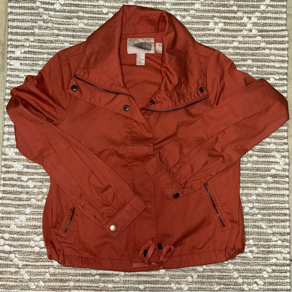 Forever 21 Pink Utility Jacket